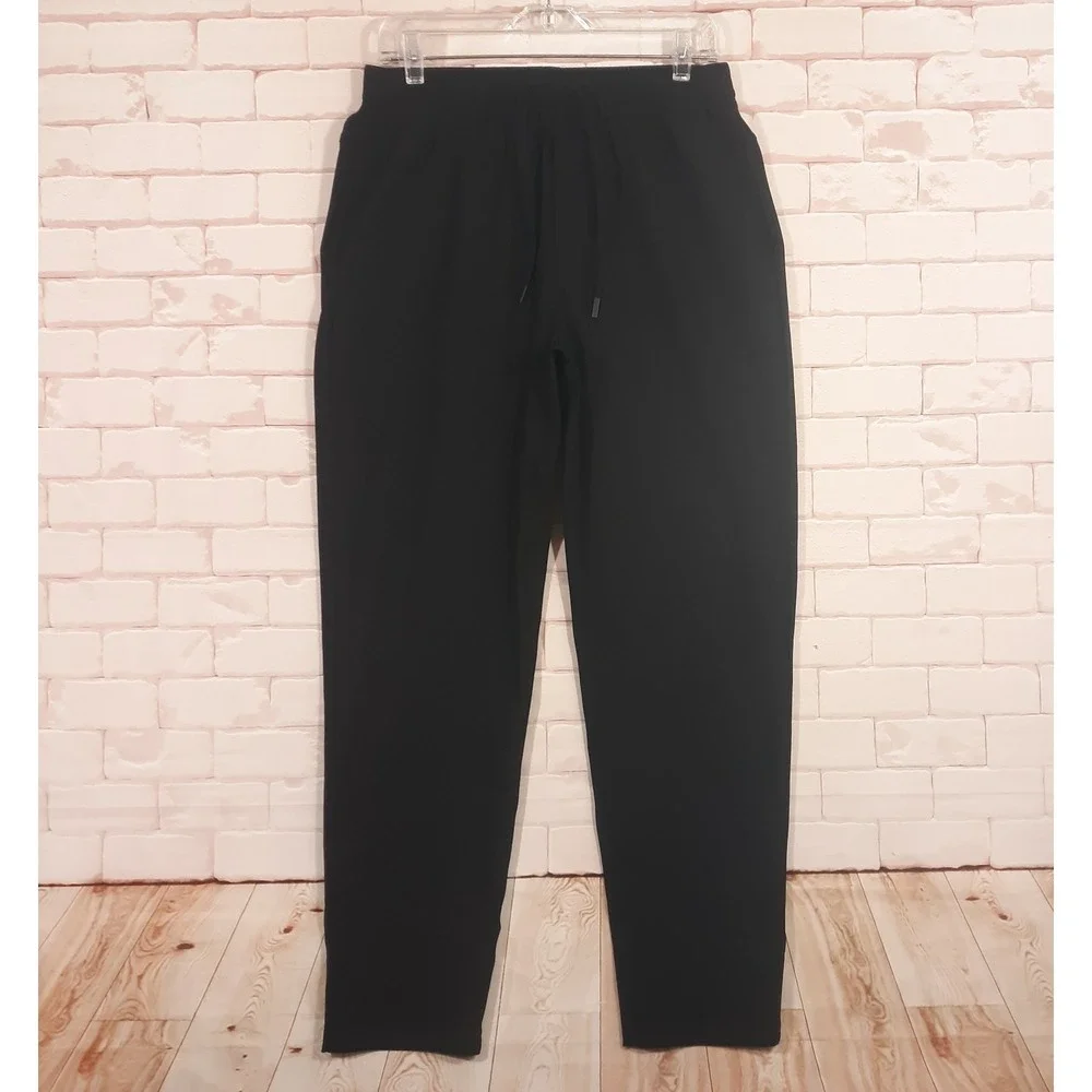 Lululemon Jogger Pants Mens Medium 30 x 29 Black Athletic Elastic Waist